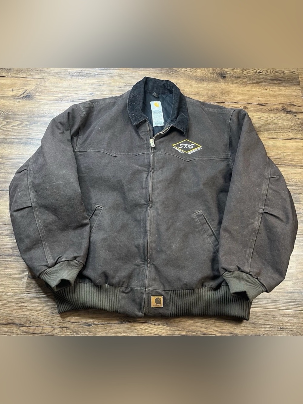 Vintage Y2K Carhartt J14 DKB Brown Detroit Santa Fe Jacket